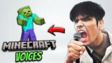 Making Minecraft Sounds with my VOICE (MythReacts #6)