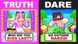 Minecraft but it's TRUTH OR DARE: CRUSH EDITION!