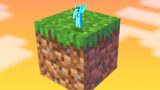 Minecraft but there’s Only One Giant Block