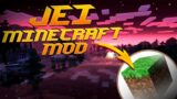 Minecraft mods Review – Just Enough Items – One of the best minecraft mod