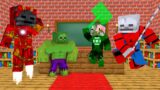 Monster School : Brewing Superhero Challenge – Minecraft Animation