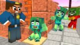 Monster School : Poor Baby Zombie x Squid Game Doll  – Minecraft Animation