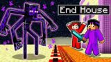 Mutant Enderman vs Most Secure END HOUSE! (Minecraft)