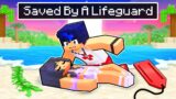 Saved by a LIFEGUARD in Minecraft!
