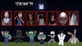 Season 14 All Ghosts Vs Monster School : Minecraft Animation