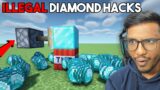 Testing Illegal Diamond Duplication Hacks In Minecraft