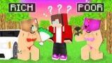 Who Would MAIZEN CHOOSE? RICH GIRL or POOR GIRL – Parody Story in Minecraft! (JJ and Mikey TV)