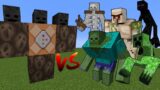 Wither Storm vs Mutant Mobs in Minecraft