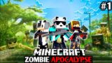 ZOMBIE APOCALYPSE Minecraft :Movie | Ep.1
