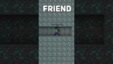 me vs friend mining diamond in minecraft #minecraft #meme #memes #shorts #geming #tiktok