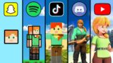 minecraft with different apps