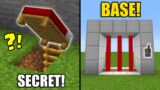 10 Ways To Improve Your SECRET BASE! [Minecraft]
