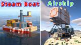 6 Amazing Minecraft Mods (1.20 and below): 10 New Useful Vehicles !