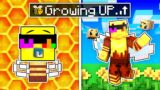 Growing Up As a BEE In Minecraft!