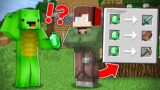 How JJ Pranked Mikey with a Morph Mod in Minecraft – Maizen JJ and Mikey
