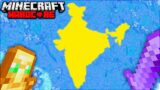 I BUILD *INDIA* in Minecraft Hardcore (Hindi)