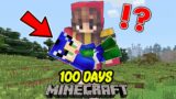 I Survived 100 Days With A Baby in Minecraft