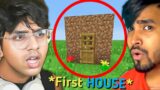 I Visited YOUTUBER'S First MINECRAFT HOUSE
