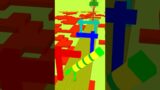 LONG NECK RUN CHALLENGE – Minecraft Animation with Garten of BanBan #shorts