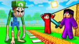MUTANT LUIGI vs. The Most Secure Minecraft House (Super Mario Bros)