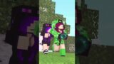 Minecraft Creeper Girl Falling – minecraft animation #shorts