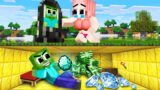Monster School : Baby Zombie Vampire Best Friend Baby Herobrine – Sad Story – Minecraft Animation