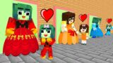 Monster School :  Baby Zombie x Squid Game Doll Love You Mom – Minecraft Animation