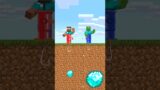NEVER GIVE UP | MInecraft Animation #shorts
