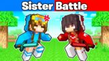 Nico’s Sister vs Cash’s Sister In Minecraft!
