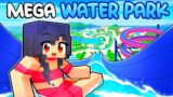 Opening a MEGA WATER PARK in Minecraft!