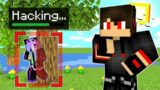 Using HACKS To Cheat In Hide And Seek in Minecraft