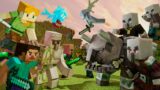 Village Raid – Alex and Steve life (Minecraft animation)