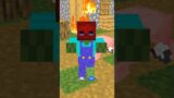 When the baby Zombie Take Revenge With The Death Note | MInecraft Animation #shorts