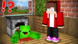Who DRAGGED Mikey and JJ Into The Scary Furnace in Minecraft – Maizen JJ and Mikey