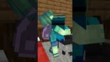Zombie Girl Care for Disabled Baby Zombie Sad Story – Monster School Minecraft Animation #shorts