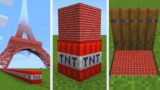 10 minecraft experiments in one video