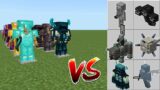 ALL Armors vs Minecraft