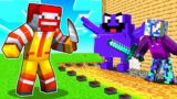 I Hired GRIMACE to Defend my Minecraft House!