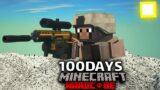 I Survived 100 Days in a EXTREME Zombie Apocalypse in Minecraft Hardcore!