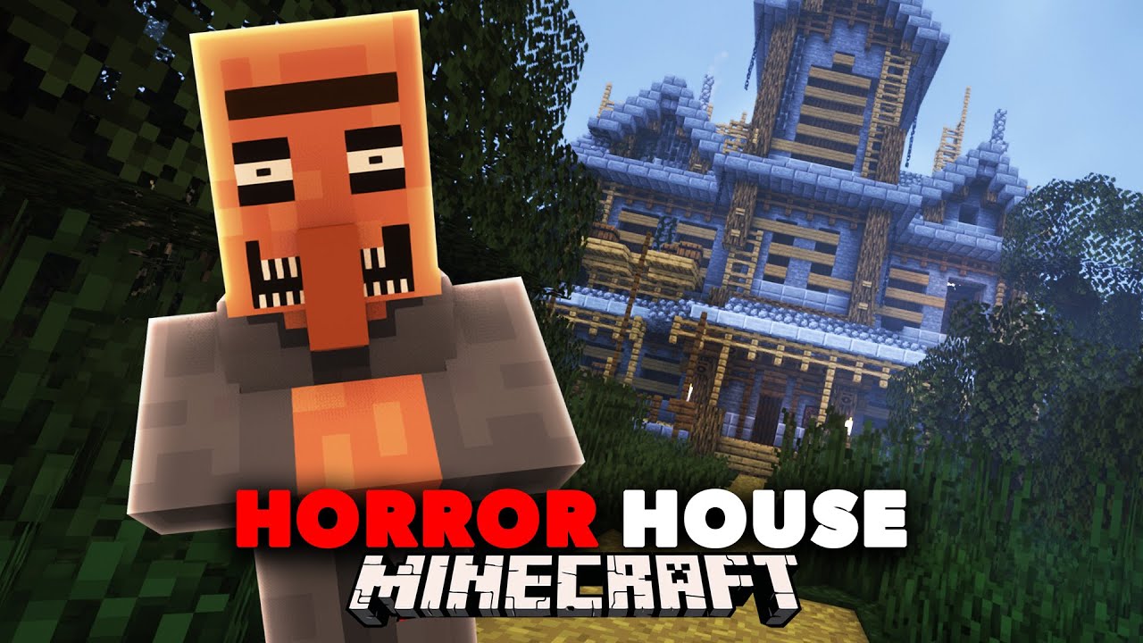 Inside Minecraft's Most Terrifying House - Minecraft videos