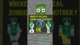 Let's Help Baby zombie Choose the Right Mommy – #minecraft  #shorts #skibiditoilet