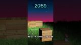 Minecraft: 2059 VS 2023 #shortsminecraft #shorts #minecraftshorts #minecraft