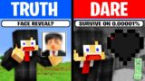 Minecraft but TRUTH or DARE?