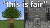 Minecraft but players NEVER make MISTAKES