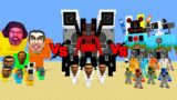 Monster School : ALL SEASON SKIBIDI TOILET ELEMENTAL BROTHERS VS SPEAKER HEAD – Minecraft Animation