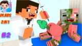 Monster School: Dr. Noob + Dr. Duck (Part 2)  – Minecraft Animation