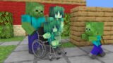 Monster School : Sorry Baby Zombie Girl   – Minecraft Animation