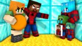 Monster School : Spider Man Baby Zombie Season 3 All Episode – Super Sad Story – Minecraft Animation