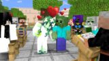 Monster School : Zombie Boy & Girl Love Story and Beautiful Ending  – Minecraft Animation