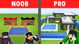 NOOB vs PRO: MODERN HOUSE BUILD CHALLENGE PART 3 | Minecraft(Tagalog)